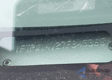 2007 Ford F-150 Fx4/Lariat/Xlt из США, поврежденный, VIN 1FTPW14V27FB43368